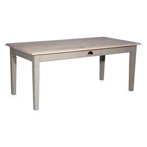 Isabell matbord rustikt antik grå - 180 cm