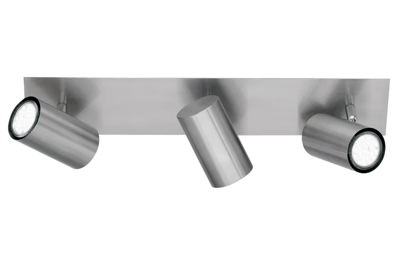 Marley Spotlight 3L  GU10 borstad stål, Borstad stål