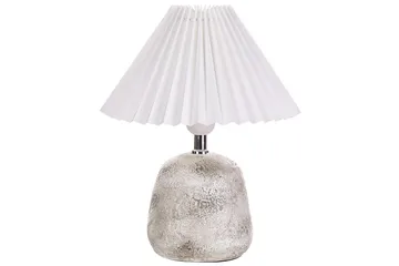 Dovgado Bordslampa 32 cm 2 st E27 - Ljusgrå/Vit - Products - Belysning - Lampor & belysning inomhus - Sovrumslampa - Sänglampa - Sängbordslampa