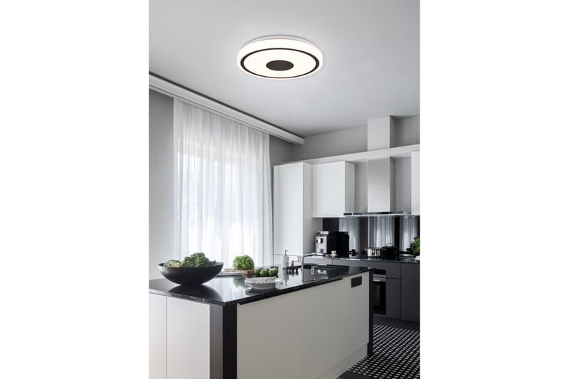 Bunda LED Plafond 34 cm mattsvart - Matt svart - Products - Belysning - Lampor & belysning inomhus - Taklampa & takbelysning - Takplafond