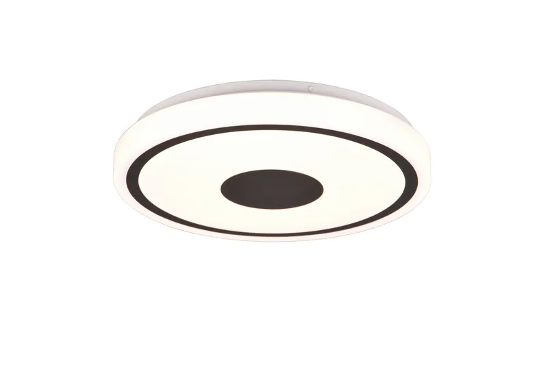 Bunda LED Plafond 34 cm mattsvart, Matt svart
