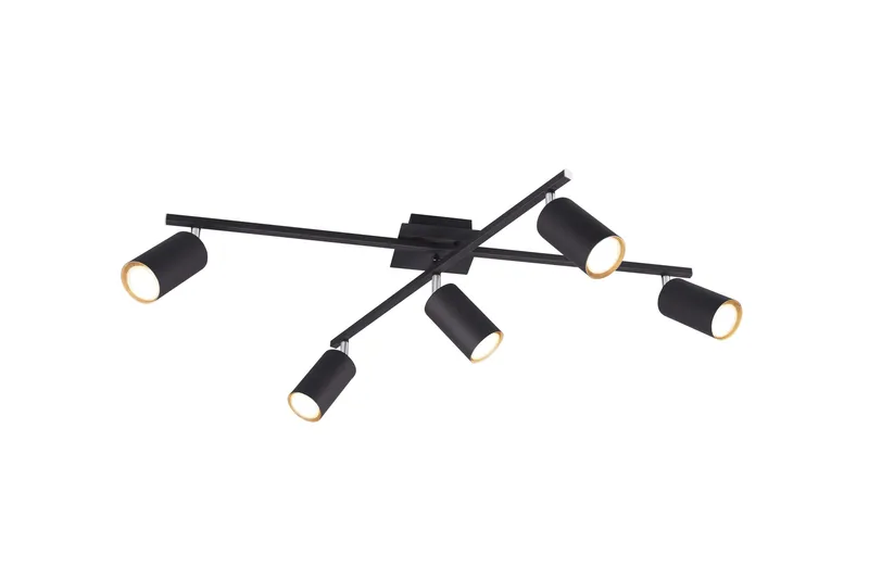 Marley Plafond 5L  GU10 mattsvart, Matt svart
