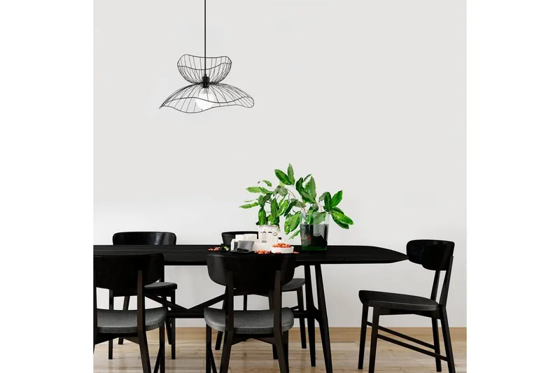 Taklampa Sudaskey Två Svart - Svart - Products - Belysning - Lampor & belysning inomhus - Taklampa & takbelysning - Pendellampa & hänglampa