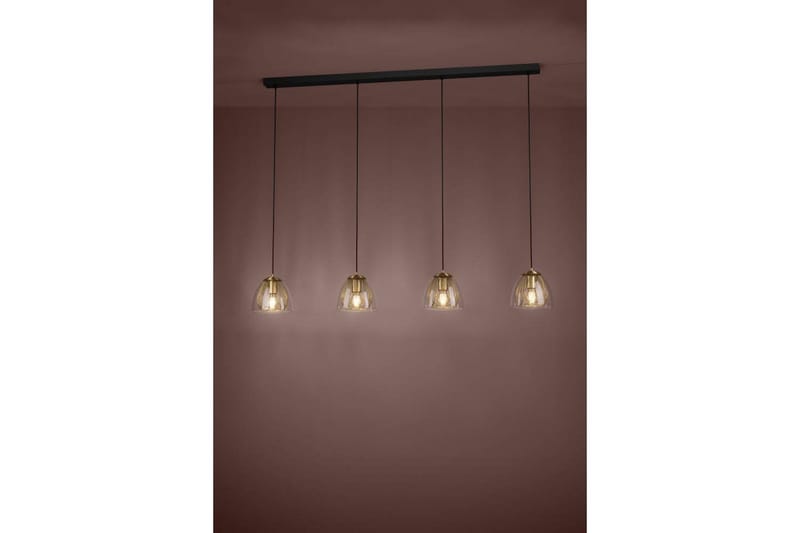 Takpendel Eglo Jazminia Mässing/Klar med 4 Lampor - Products - Belysning - Lampor & belysning inomhus - Taklampa & takbelysning - Pendellampa & hänglampa