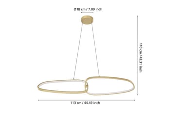 Takpendel Eglo Lodosa Mässing - Products - Belysning - Lampor & belysning inomhus - Taklampa & takbelysning - Pendellampa & hänglampa