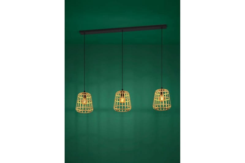 Takpendel Eglo Montezuelo Trä med 3 Lampor - Products - Belysning - Lampor & belysning inomhus - Taklampa & takbelysning - Pendellampa & hänglampa