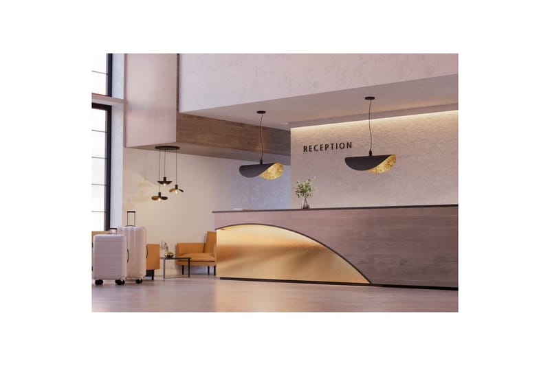 Takpendel Eglo Saceda Svart/Guld 55x200 cm - Products - Belysning - Lampor & belysning inomhus - Taklampa & takbelysning - Pendellampa & hänglampa