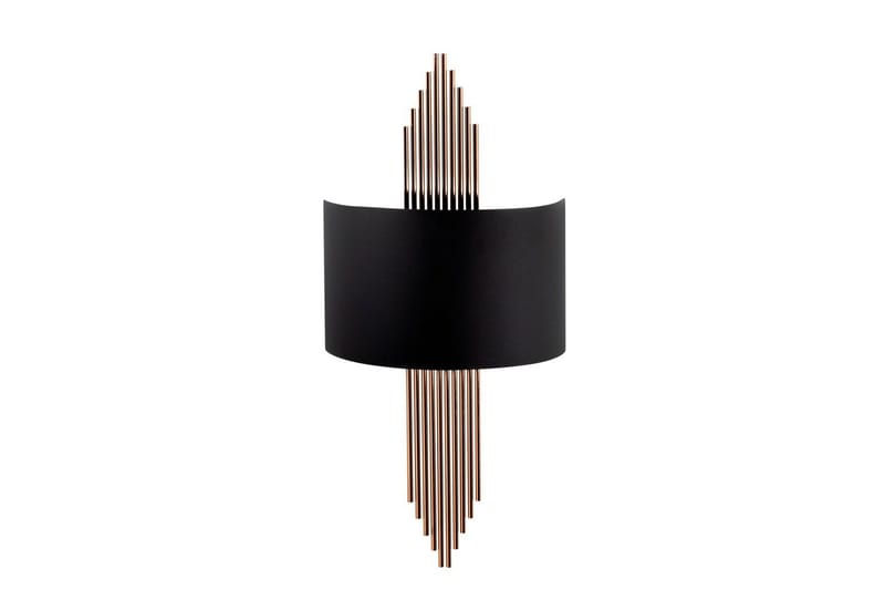 Vägglampa Grelon Svart / Koppar - Svart / Koppar - Products - Belysning - Lampor & belysning inomhus - Vägglampa - Väggplafond
