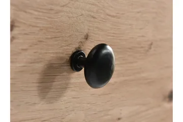 Aldbrough Garderob med Spegel 200x213 cm - Brun/Svart - Products - Förvaring - Garderober & garderobssystem