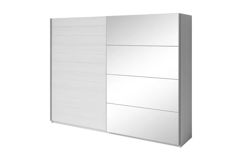 Bovera Garderob 61x270 cm, Askgrå