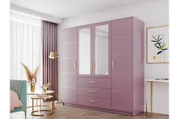 Escaldes Garderob 196 cm - Grön - Products - Förvaring - Garderober & garderobssystem