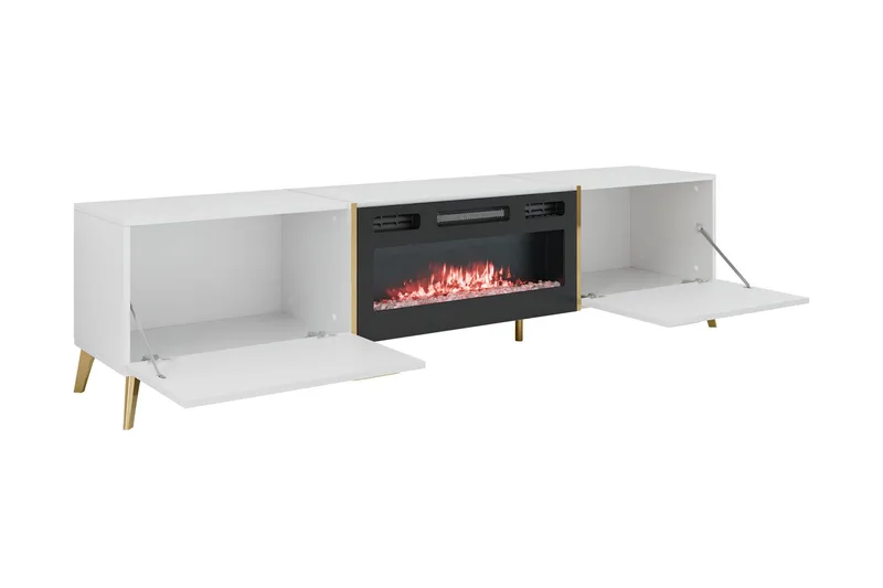 Akihiko Möbelset För Vardagsrum - Vit - Products - Förvaring - Förvaringsmöbler - Möbelset för vardagsrum