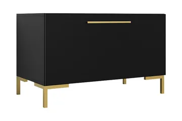 Byrå - Svart|Guld - Products - Förvaring - Förvaringsmöbler - Byrå - Hallbyrå