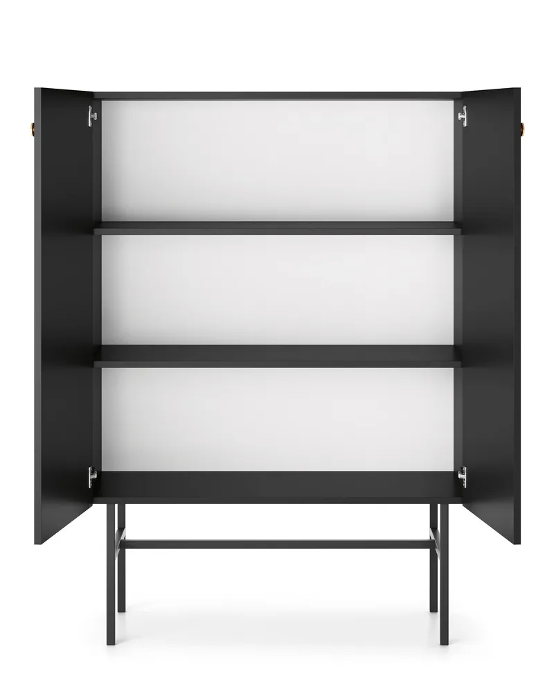 Francisca Byrå 93 cm - Svart - Products - Förvaring - Förvaringsmöbler - Byrå - Hallbyrå