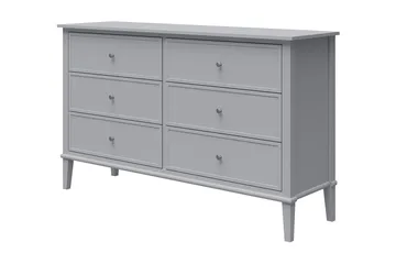 Evgeni Byrå 6 lådor - Grå - Products - Förvaring - Förvaringsmöbler - Byrå