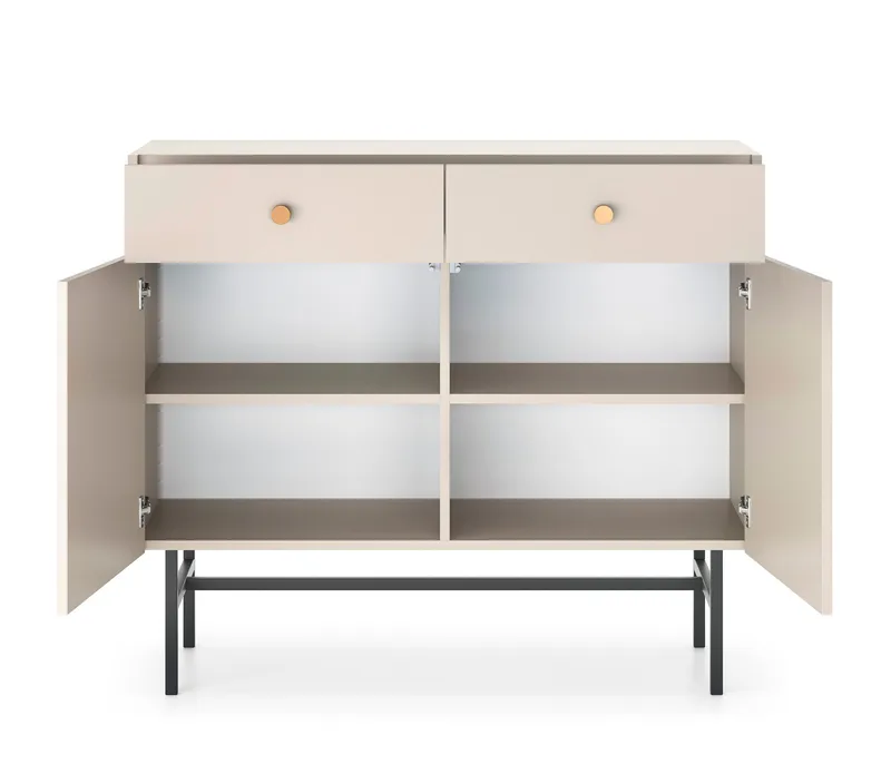 Francisca Byrå 104 cm - Cashmere - Products - Förvaring - Förvaringsmöbler - Byrå