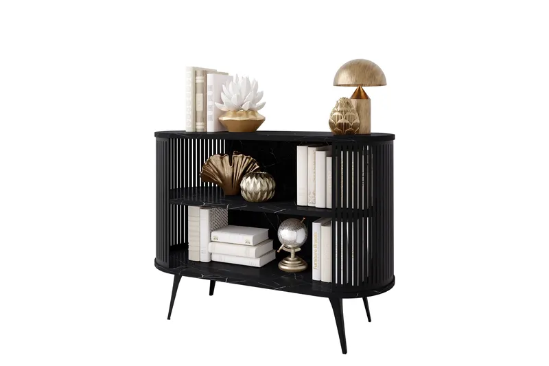 Galia Skänk 120x40 cm, Svart