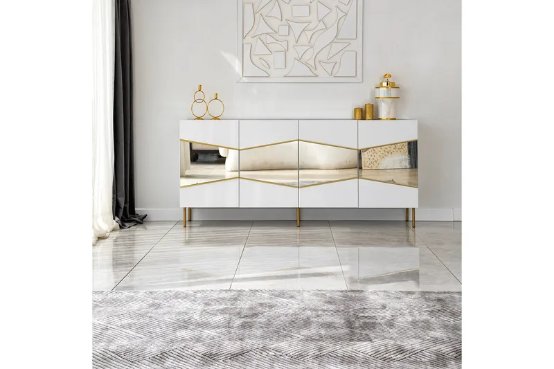 Mami Konsollbord 180 cm, Vit