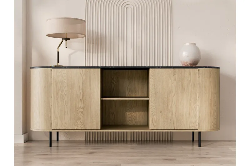 Pantego Skänk 184x40 cm - Brun - Products - Förvaring - Förvaringsmöbler - Sideboard & skänk