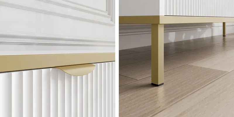 Salmor Skänk 91x42 cm - Vit - Products - Förvaring - Förvaringsmöbler - Sideboard & skänk