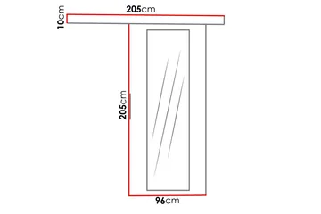 Skjutdörr ELVERUM - Svart - Products - Förvaring - Garderober & garderobssystem - Garderobsdörr - Skjutdörr garderob & walk-in closet