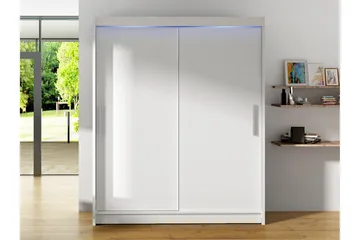 Leila Garderob 150x200 cm - Vit - Products - Förvaring - Garderober & garderobssystem - Garderobsskåp