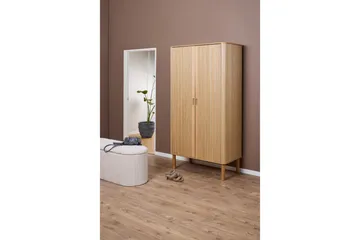 Samay Garderob 100x200 cm - Natur - Products - Förvaring - Garderober & garderobssystem - Garderobsskåp