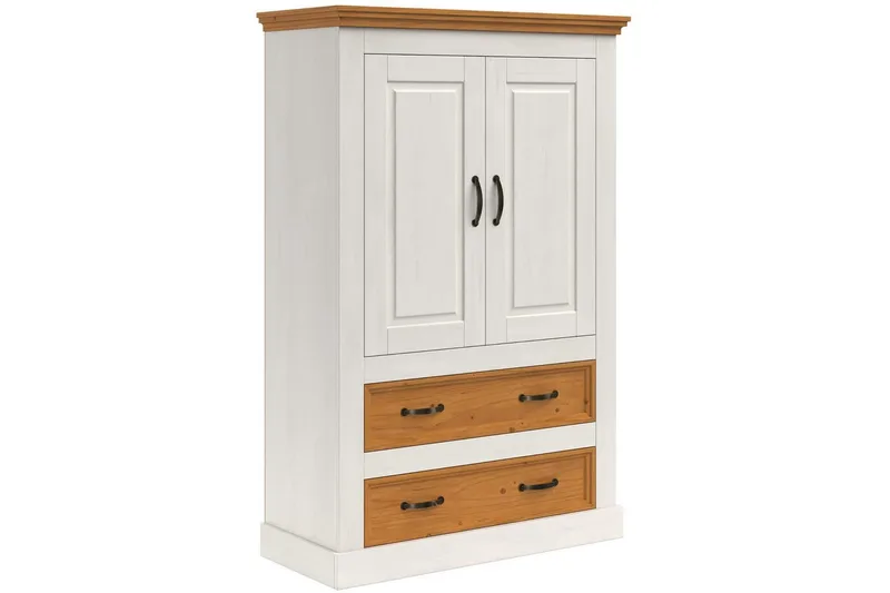 Selma Garderob 86x131 cm, Vit