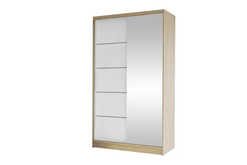 Glenmore Garderob m. Spegel White