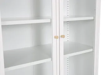 Bakal Bokhylla med Luckor - Vit - Products - Förvaring - Hylla - Bokhylla