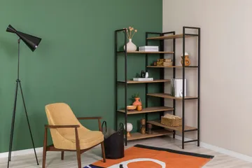 Edra Bokhylla 94 cm - Brun/Svart - Products - Förvaring - Hylla - Bokhylla