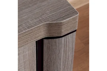 Dallas Vitrinskåp 97x43,5x192 cm - Beige/Grå - Products - Förvaring - Skåp - Vitrinskåp