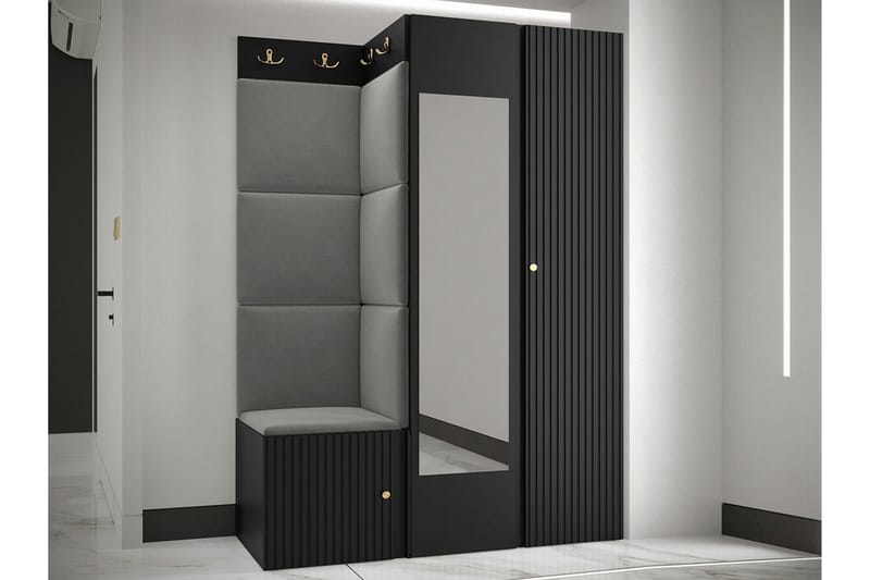 Dunvegan Highboard Black - Products - Förvaring - Skåp - Förvaringsskåp