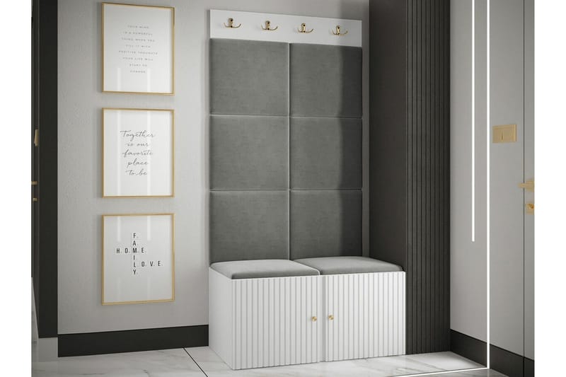 Dunvegan Highboard White - Products - Förvaring - Skåp - Förvaringsskåp