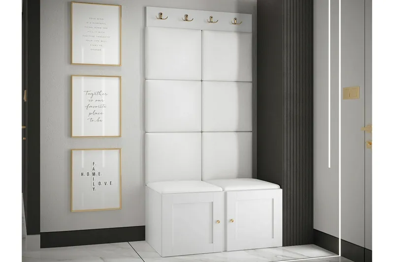 Dunvegan Highboard White - Products - Förvaring - Skåp - Förvaringsskåp