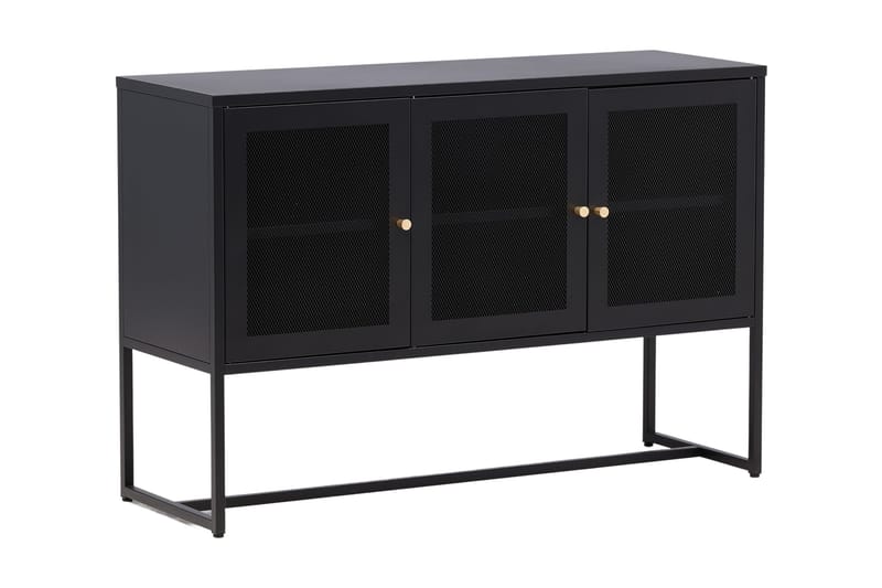 Malla Skåpsbyrå 120x40x80 cm, Svart