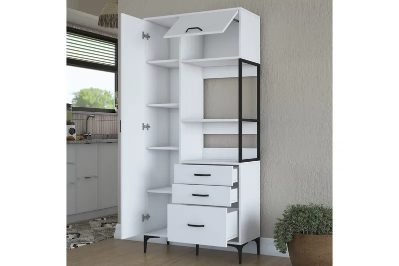 Manorma Highboard - Vit - Products - Förvaring - Skåp - Förvaringsskåp