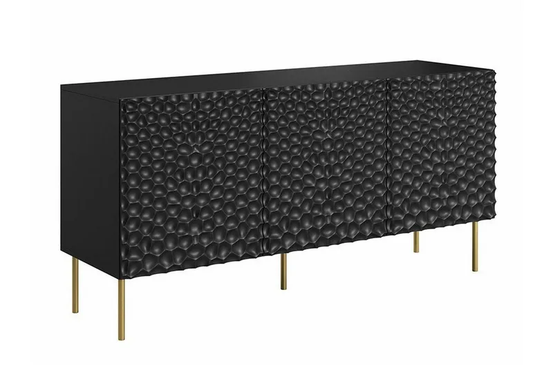 Strontian Highboard Scandinavian Choice Black - Products - Förvaring - Skåp - Förvaringsskåp