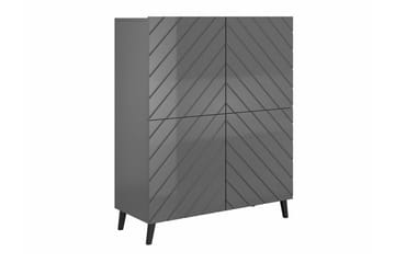 Strontian Highboard Scandinavian Choice Graphite - Products - Förvaring - Skåp - Förvaringsskåp
