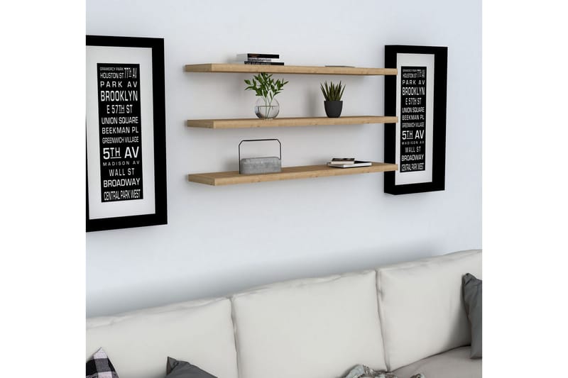 Lakasha Vägghylla 2 cm - Blå - Products - Förvaring - Småförvaring - Väggförvaring