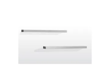 Lara Vägghylla 240x24 cm - Vit - Products - Förvaring - Småförvaring - Väggförvaring