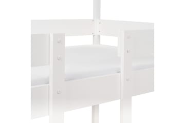 Fallon Våningssäng Två Liggplatser 90x200 - Vit - Products - Möbler - Barnmöbler - Barnsäng & juniorsäng - Loftsäng barn