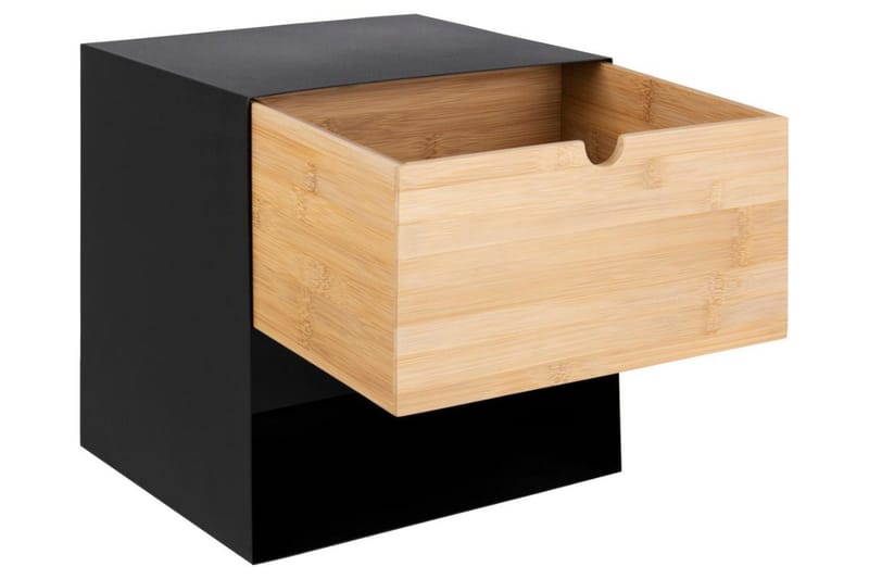 Belleuve Sängbord 25 cm - Svart - Products - Möbler - Bord & matgrupp - Avlastningsbord & sidobord - Sängbord & nattduksbord