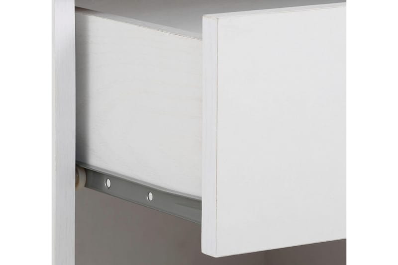 Dareia Sängbord 45 cm - Vit/Brun - Products - Möbler - Bord & matgrupp - Avlastningsbord & sidobord - Sängbord & nattduksbord