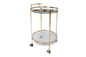 Genova Serveringsbord 80x42x80 cm Ljusbrun - Products - Möbler - Bord & matgrupp - Avlastningsbord & sidobord - Brickbord & småbord