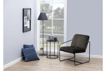 Hartsoe Sidobord 40x40 cm - Svart - Products - Möbler - Bord & matgrupp - Avlastningsbord & sidobord - Brickbord & småbord