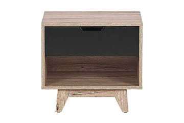 Hultz Soffbord 50 cm - Svart/Ljust Trä - Products - Möbler - Bord & matgrupp - Avlastningsbord & sidobord - Sängbord & nattduksbord