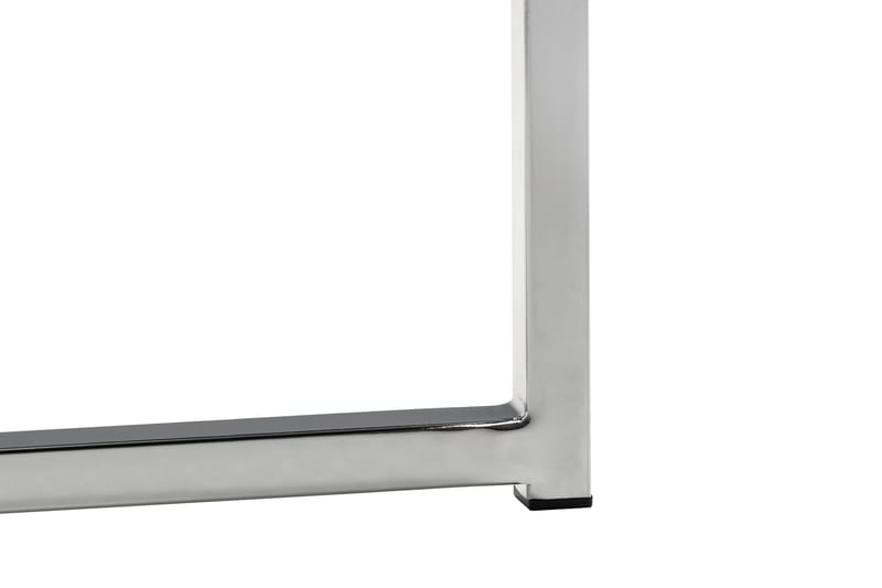 Nelly Sidobord 45 cm - Vit/Krom - Products - Möbler - Bord & matgrupp - Avlastningsbord & sidobord - Brickbord & småbord