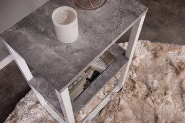 Rise Sängbord 30 cm - Vit - Products - Möbler - Bord & matgrupp - Avlastningsbord & sidobord - Sängbord & nattduksbord