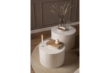 Samon Soffbord 58 cm - Beige - Products - Möbler - Bord & matgrupp - Avlastningsbord & sidobord - Satsbord